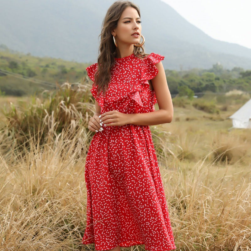 Women’s Summer Chiffon Maxi Long Dress Elegant Style, Aurielle Collection