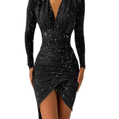 New Printed Slim Fit Dresses for Women Fashion, Aurielle Collection