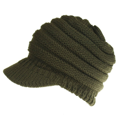 Women’s Ponytail Beanie Winter Knitted Warm Hat, Aurielle Collection