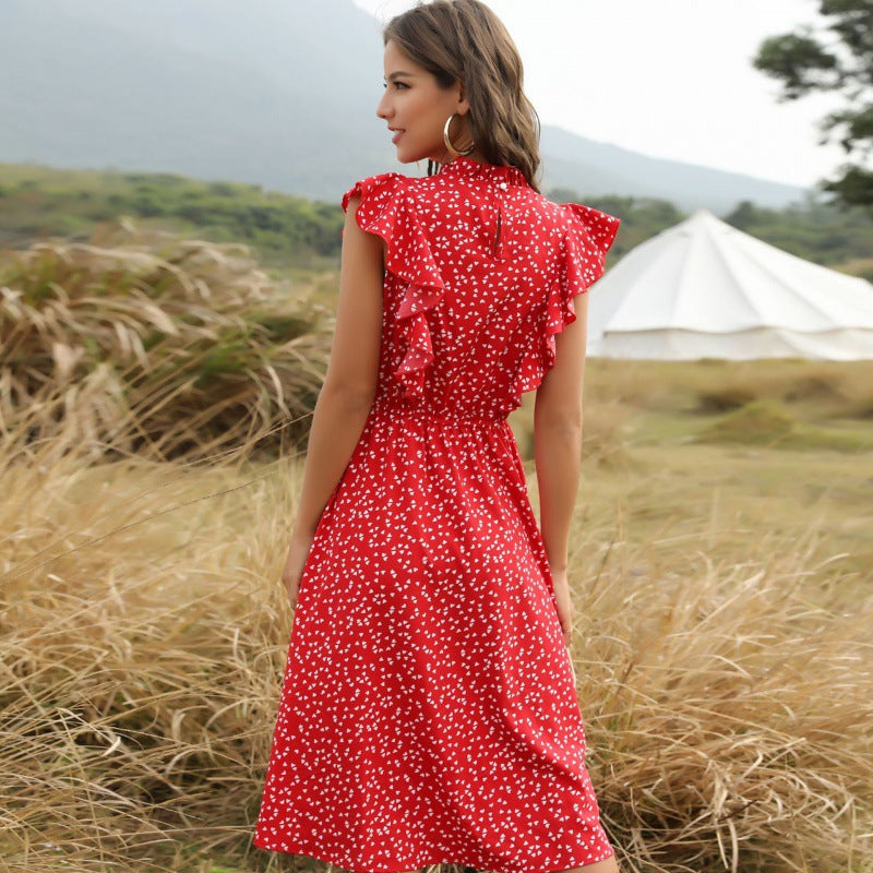 Women’s Summer Chiffon Maxi Long Dress Elegant Style, Aurielle Collection