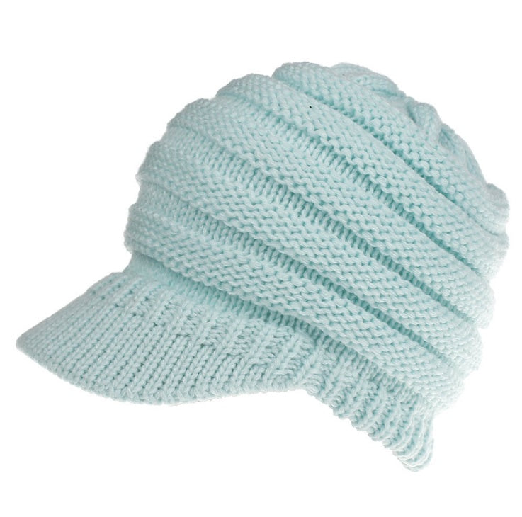 Women’s Ponytail Beanie Winter Knitted Warm Hat, Aurielle Collection